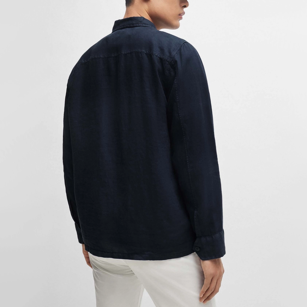 Hugo Boss Lovel Linen Overshirt - S